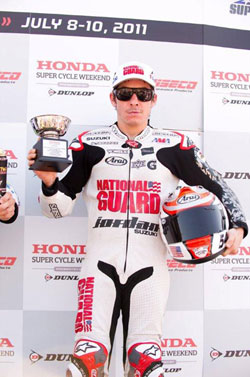 The second place finish at Mid-Ohio was Roger Lee Haydenâ€™s first-ever AMA Pro Superbike podium finish. 