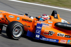 Michael Lewis was honored for the second year by being invited to the Formula 3 Masters at Zandvoort.