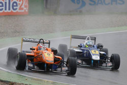 Despite the challenging conditions at Hockenheim Lewis managed to get up to P8 and was fighting to get into the top-5