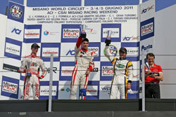 The second and six place finishes in Misano powered Lewis into third place overall for the Italian Championship.