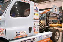 SEMA featured Freightliner race truck