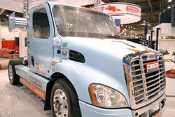 Freightliner race truck at SEMA