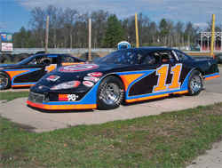 Super Late Models are the top division on the oval at Norway Speedway in Wisconsin