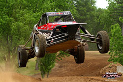 At fourteen yeas of age, Mitchell DeJong has earned the respect of older and more experienced drivers in the Traxxas TORC Series