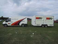 K&N's Mobile Show Unit in the UK