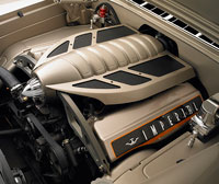 Chrysler Imperial with 6.1L Mopar SRT HEMI crate motor at SEMA