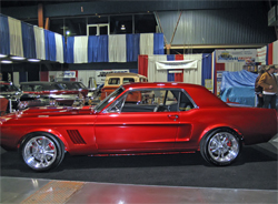 1967 Mustang rebuilt by GT Motorsports in Modesto, California