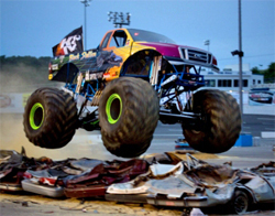 Racing Action puts Monster Trucks to the test in West Virginia, photo by Matt Rowland