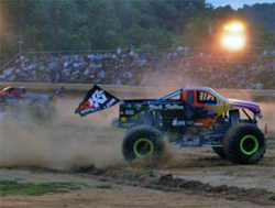 K&N Ford Powered Black Stallion takes on the Monster Truck competition, photo by Matt Rowland