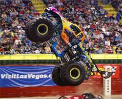 The K&N Ford Powered Black Stallion driven and owned by Monster Jam veteran Michael Vaters