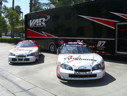 NASCAR K&N Pro Series Justin Johnson and Dusty Davis