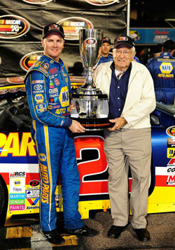 NASCAR K&N Pro Series West Racer Eric Holmes and Lloyd Dane