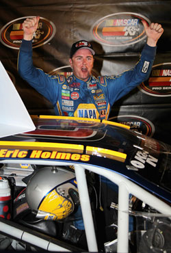 Eric Holmes wins NASCAR K&N Pro Series West race at Colorado National Speedway