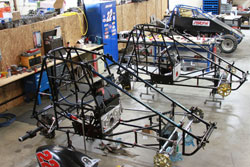 The Speedline Racing team has been working on a wingless sprint car to add to its collection of race cars.
