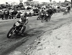 Norm McDonald continued to race motorcycles all through the 1970's, competing in desert Hare and Hounds, endurance events, scrambles, TT and some flat track.