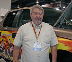 ORBA Executive Director Fred Wiley uses his Ford F-150 to meet with officials in the off-road industry