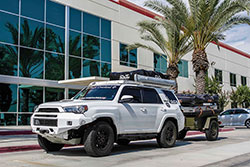Team Overland 2016 Toyota 4Runner equipped with K&N 63-9034 intake ki
