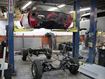 Here is where body and the frame of the GTO become one again
