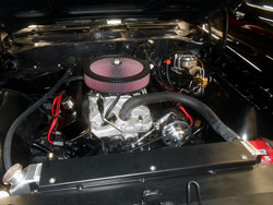 K&N Air Cleaner Assembly and Engine of Major Jeffrey Calero's Pontiac GTO