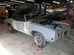Primer and getting Major Jeffrey Calero's Pontiac GTO ready for paint