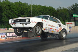 Veldheer's fourth H/CM IHRA World Record came in the same car that set the first three, his trusty 1969 IHRA F/CM-H/CM Camaro.