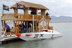 K&N sponsored Pig Iron Racing team won Pacific Offshore Powerboat Racing Association season opener at Lake Havasu City.