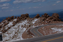 To reach the top of Pikes Peak you must first overcome some brutal twists and turns.