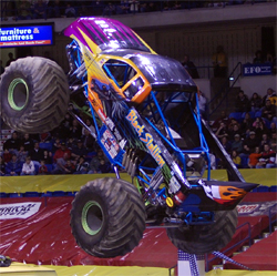 The Black Stallion Monster Truck is in Canada to defend his 2008 Monster Spectacular Champion Title