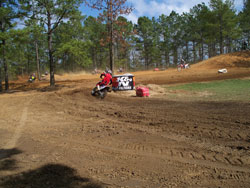 MX Track at the Georgia Practice Facility