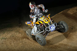 Richard Pelchat has been racing ATV's for 10 years - Photo by Harlen Foley