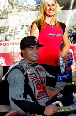 Ricky James won Round 9 in the Super Lite Class at Surprise, Arizona in the Lucas Oil Off Road Racing Series, courtesy of JnL Photo