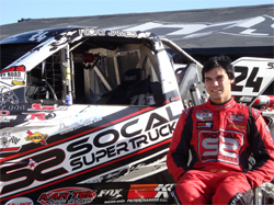 Ricky James is ready to capture a $20,000 purse in the Rockstar Energy Lucas Oil Challenge Cup at the Lake Elsinore Motorsports Complex in December