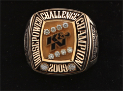 K&N Horsepower Challenge Championship Ring for winning Pro Stock Driver in Norwalk, Ohio