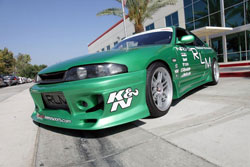 Ben recently stopped by K&N headquarters to show us his rare 1995 Nissan Skyline R33 with right hand drive. He was passing through on his way to the Qualcomm Extreme Autofest Show in San Diego on July 29, 2012.
