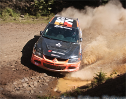 K&N products survive mud, dust, water and rocks on Team ACP's 2007 NOS Energy Mitsubishi Lancer Evolution IX