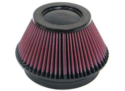 Mitsubishi Evo X was equipped with this K&N performance air filter at SEMA