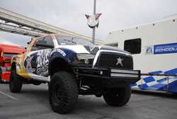This 2011 Dodge Ram Diesel was selcted for display during the 2012 SEMA show