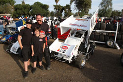 Portrait of a family racing destiny for years to come, Dominic, Giovanni and Gary Scelzi