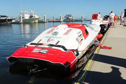 The Scott Free Racing team has opted for a rough water setup heading into Key West