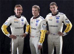 Corvette Racing No.4 C6.R Drivers Olivier Beretta, Marcel Fassler and Oliver Gavin