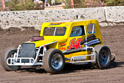 Kevin Drake will still be driving the number 14 Dwarf Car in 2010