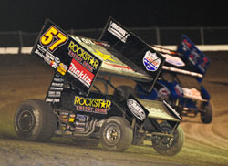 After the dust had settled Stewart managed to hold onto the points race by one point, earning him his second career Lucas Oil ASCS National Championship.