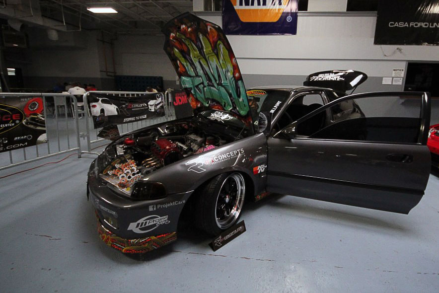 Highly Modified Jdm Honda Civic Hatchback Track Car Is A Daily