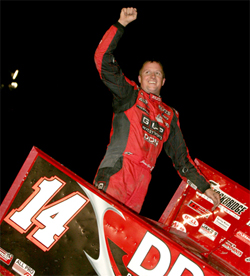 Jason Meyers performance at Skagit Speedway gave him a third place finish in the World of Outlaws race. His next event will be at Eldora Speedway in Rossburg, Ohio.