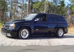 2006 Trailblazer SS is one of the fastest SUVs on the drag strip at Memphis Motorsports Park in Memphis, Tennessee