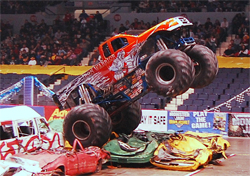 Monster Truck Competition will reach new heights and levels of destruction in 2009