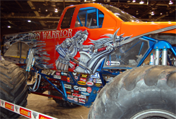 Iron Warrior's 2009 upgrades include a new 2008 Ford F-150 body and paint scheme