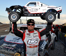 Rob Naughton proves that LOORRS racers are indeed ironmen.