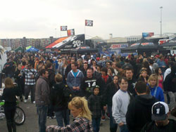 AMA Supercross Events pack in the spectators to a nearly sell-out crowd at every round of 17 Events across the country!