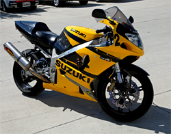 Suzuki GSX-R750 designed to reach the highest level of development and performance for riders